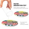 Checkered 2 Pack Car Cup Holder Coasters Absorbent Ceramic Coaster