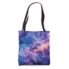 Galaxy Watercolor Gradient Tote Bag