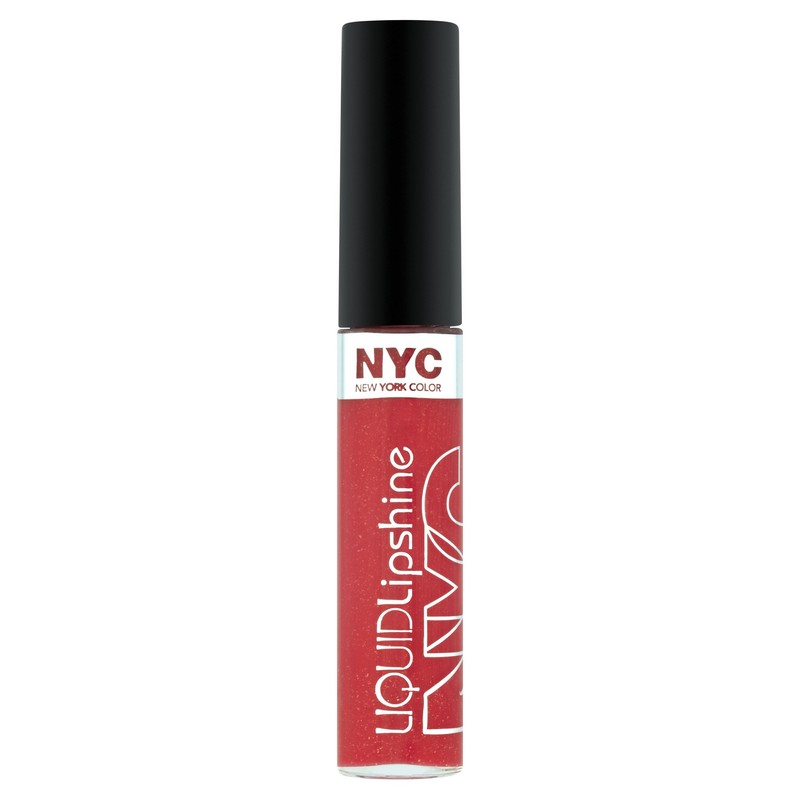 NYC Liquid Lip Shine, Rockefeller Red