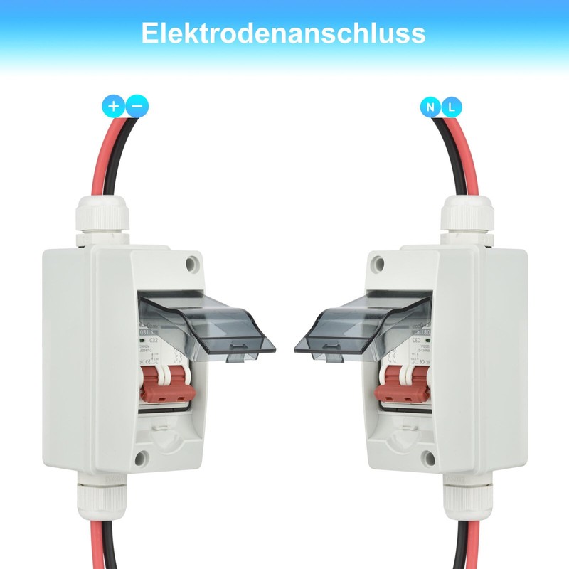 Circuit Breaker PV DC, DC Circuit Breaker Circuit Breaker 2-Pin