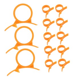 ULTECHNOVO 16Pcs Plastic Orange Peeler Multifunctional Kitchen Gadget for Peeling of Pomegranates Lemons and Oranges Preserves Fruit Integrity and Original Flavor