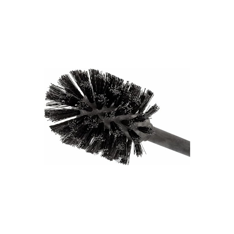 BROOKSTONE Toilet Brush and Holder Set for Bathroom with Splash