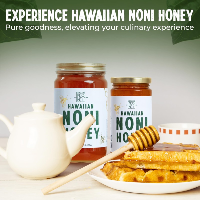 Healing Noni - Hawaiian Honey - Farm Direct - 1-Pack