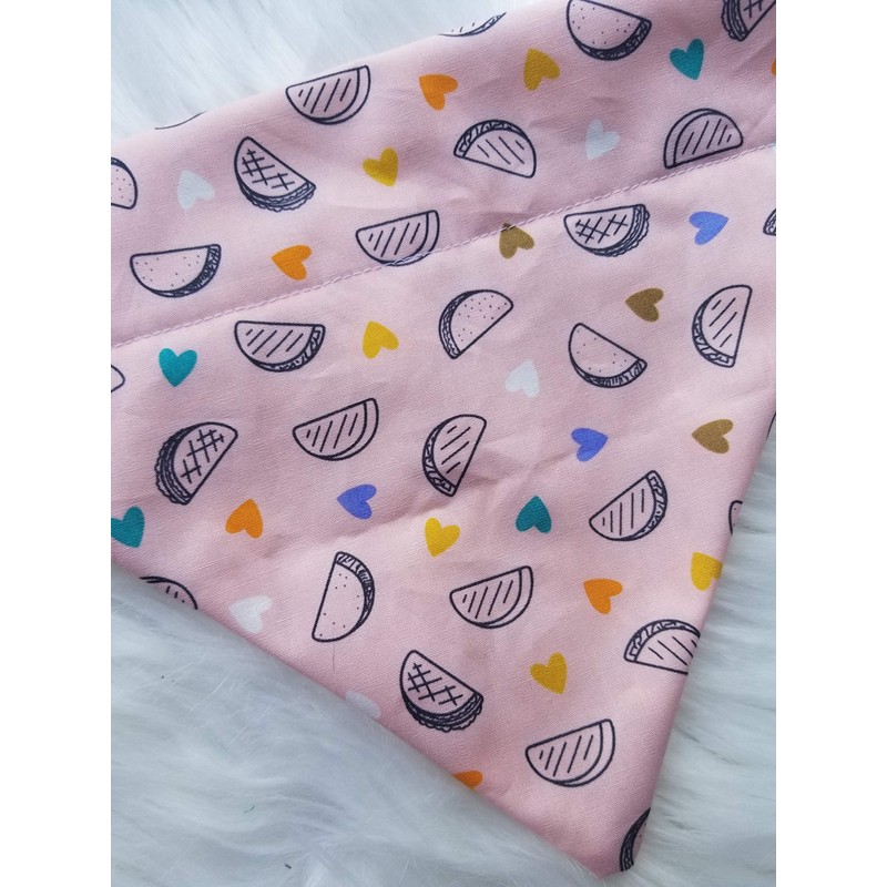 Taco Tuesday Over the Collar Dog Bandana That Slips onto