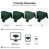 PiccoCasa Square Table Cloth 140x140 Cm/55"x55", Table Cloth Wipe Clean