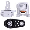 Slakerbe GN116P082CE GN1Z-6038-A GN1Z-6068B Engine Mounts Transmission Mount Set Compatible