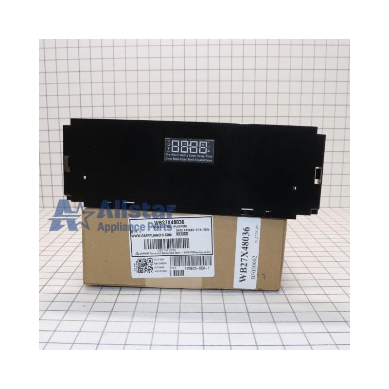 WB27X48036 Range Oven RC19 Control Board (Flashed)