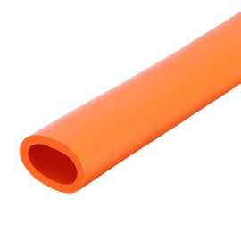 DMiotech Pipe Insulation Tube 33mm ID x 6mm Thick 24" Foam Grip Pipes Wrap Closed Cell Foam Tubing Non-Slip for Utensil Tools Handle Support 0.61m, Orange