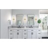 Ondersley Gold Sconces Wall Set of 2, 2-Light Modern Brushed