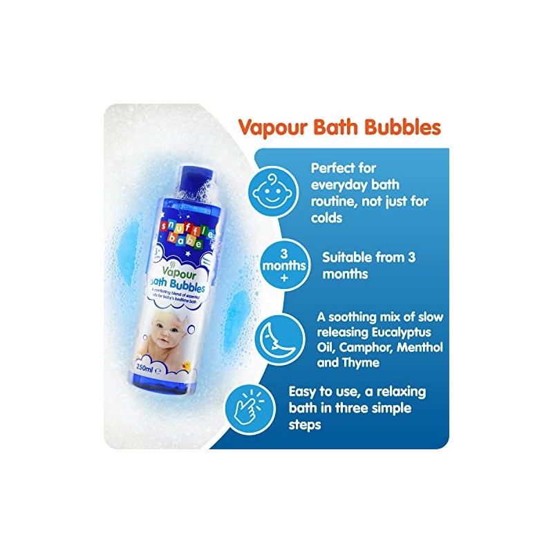 SNUFFLE BABE Snufflebabe Bath Bubble (250ml)