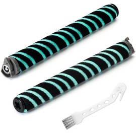 Janedtcyy AZ4000 AZ4002 AZ3901 Soft Brush Roller Replacement Parts Compatible with Shark POWERDETECT Upright Vacuum Cleaner, 2 Brushroll, 1 Cleaning Brush, 468FP4000