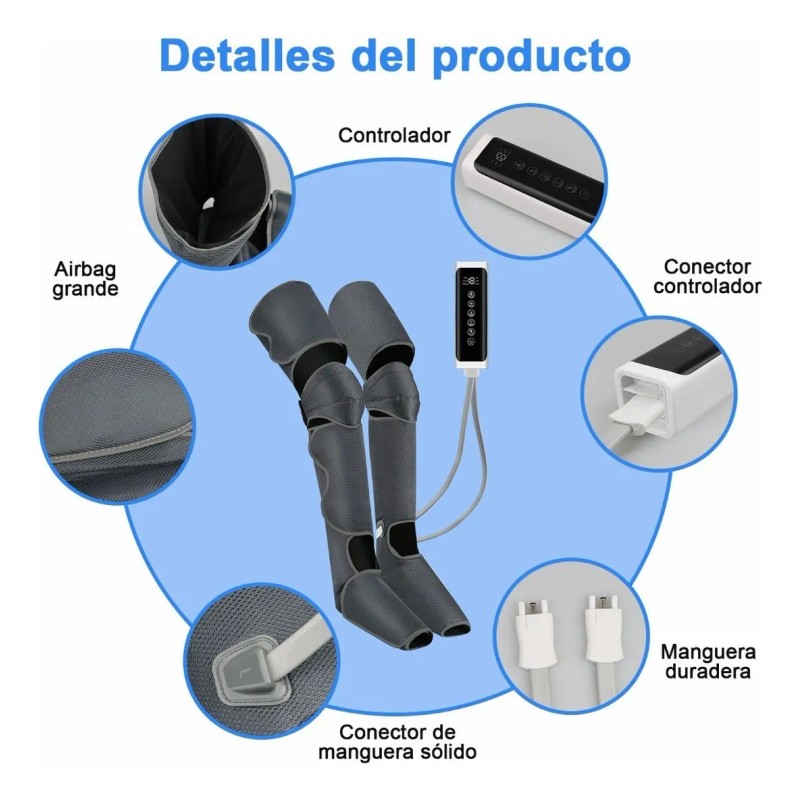 Equipo de presoterapia de 132 funciones Monstyle MX-LEG SHAPER BLACK-DYQ