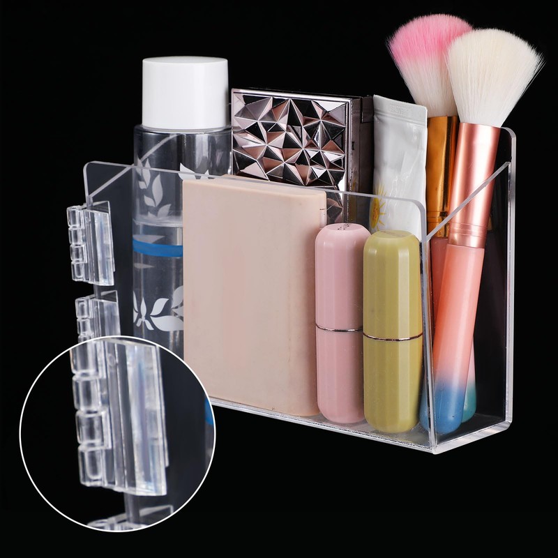 20 Pieces Acrylic Hinges Clear Acrylic Mini Hinge Transparent Plastic