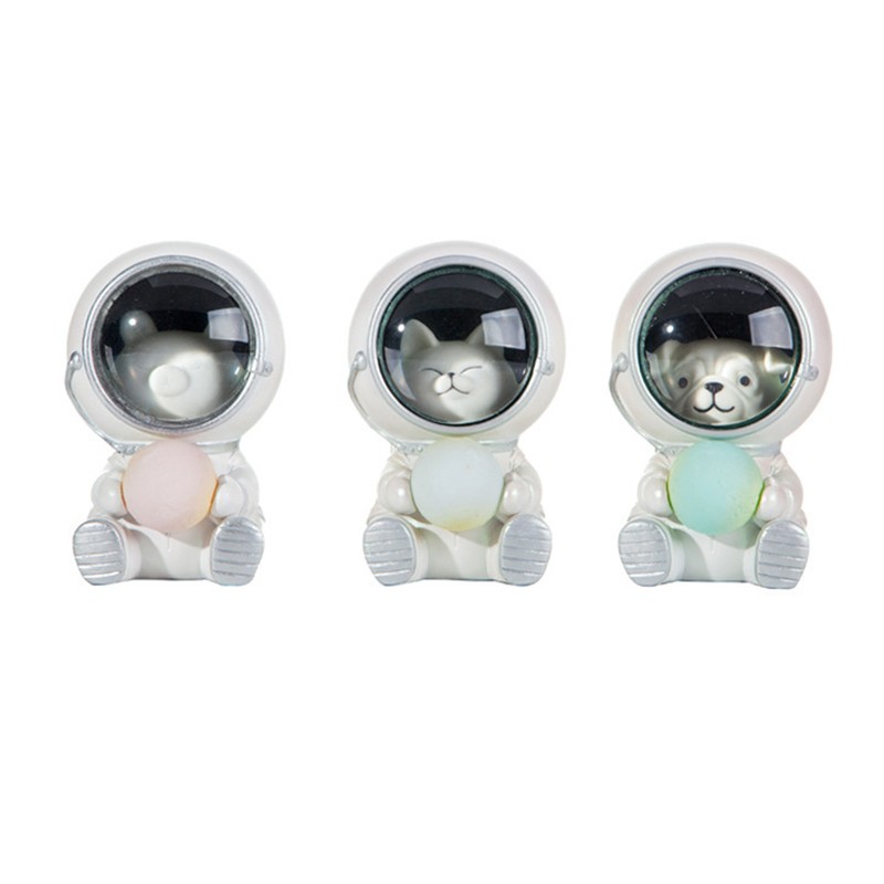 Lovely Cartoon Night Light Children Bedroom Cute Pet Astronaut Nightstand