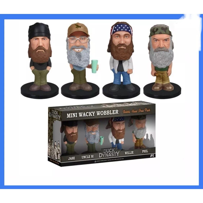 Funko DUCK DYNASTY SET of 4 JASE UNCLE SI WILLIE