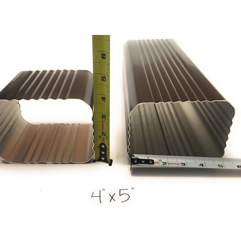 EAGLE 1 White Aluminum Downspout Extensions (Multiple Sizes) with 3