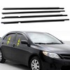 SEBLAFF 4Pcs Window Moulding Weatherstrip Trim Seal Belt Replacement for