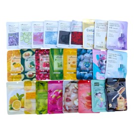 Mascarilla Pzas Facial Koreana Tela