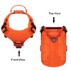 ICEFANG Tactical Dog Harness with 4X Metal Buckle,Working Dog MOLLE