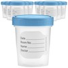 Specimen Cups with Leak Proof Screw on Lids - 4oz