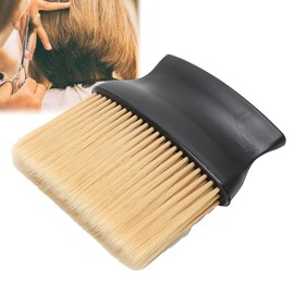 Large Size Barber Hair Cutting Brush,Professional Barber Face Brush, Barber Neck Brush for Hair Cutting,Neck Hair Removal Brush for Barber(light yellow)