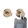 JQK Champagne Bronze Towel Hook, Coat Robe Clothes Hook for