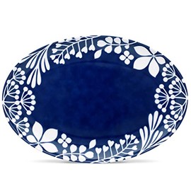 Noritake Bluefjord Oval Platter, 16"