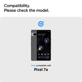 Spigen Tempered Glass Screen Protector [GlasTR AlignMaster] designed for Pixel 7a [Case Friendly] - 2 Pack