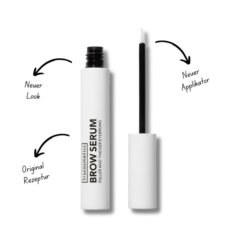 trucosmetics BROW SERUM - Highly Effective Eyebrow Serum for Thicker,