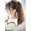 Bright Lele Ponytail Wig, Wavy One-Touch Long Hair Extension -