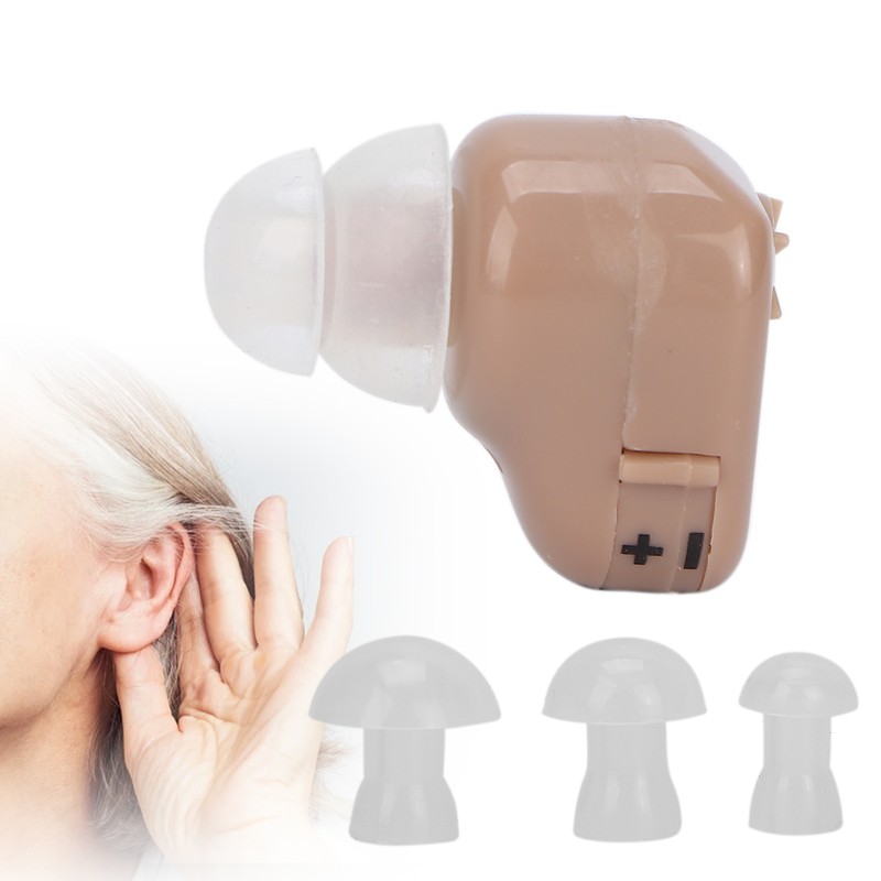 Mini Sound Amplifier Noise Reduction Soft Silicone Wireless Elderly Ear