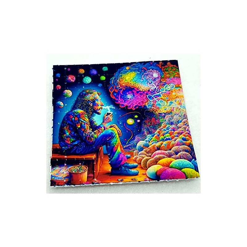 Pipe Dreams Blotter Art Blotter Art Psychedelic Art Gift Acid