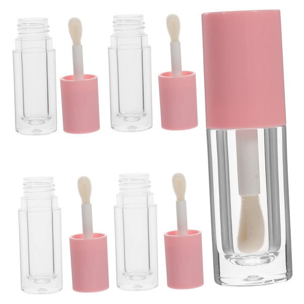 Minkissy DIY Lip Gloss Tubes 5pcs Empty Lip Gloss Containers