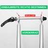 Front Wheel Quick Release 1 Pack in Black, Size 5