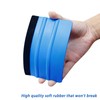 Felt Edge Squeegee, Shackcom 4 Inch Car Vinyl Wrap Tool,