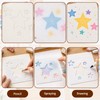 20 Pcs Star Stencils for Painting, Reusable DIY Star Drawing