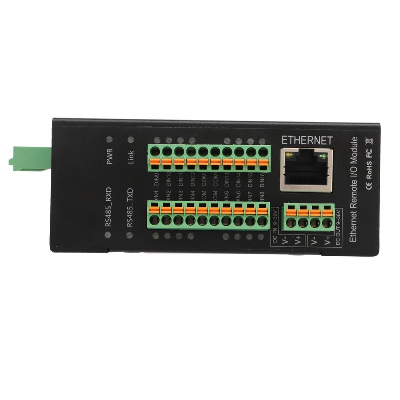 M410T Ethernet Remote IO Module 16 DIN Transmission Acquisition Data