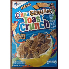 General Mills Cinna Graham toast crunch Cinnagraham Toast Crunch Limited Edition Cereal 12 Oz.