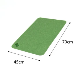 Conni Floor Mat Compact - Absorbent Waterproof and Low Profile, 45 x 70cm, Green