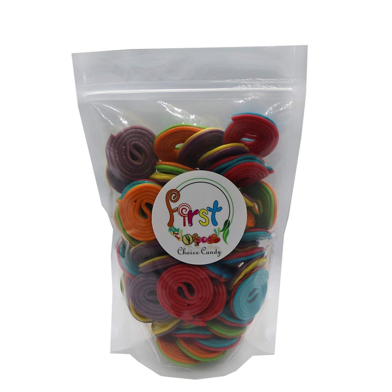 FirstChoiceCandy Licorice Wheels Candy (Two Faced Rainbow, 2 Pound)