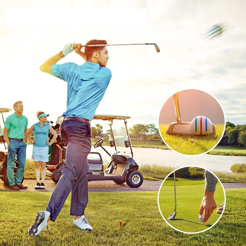 GNAUMORE Golf Ball Liner Template, Golf Ball Alignment Tool Liner,