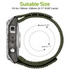 Songsier Strap Compatible with Fenix 7, 22mm Velcro Nylon Soft