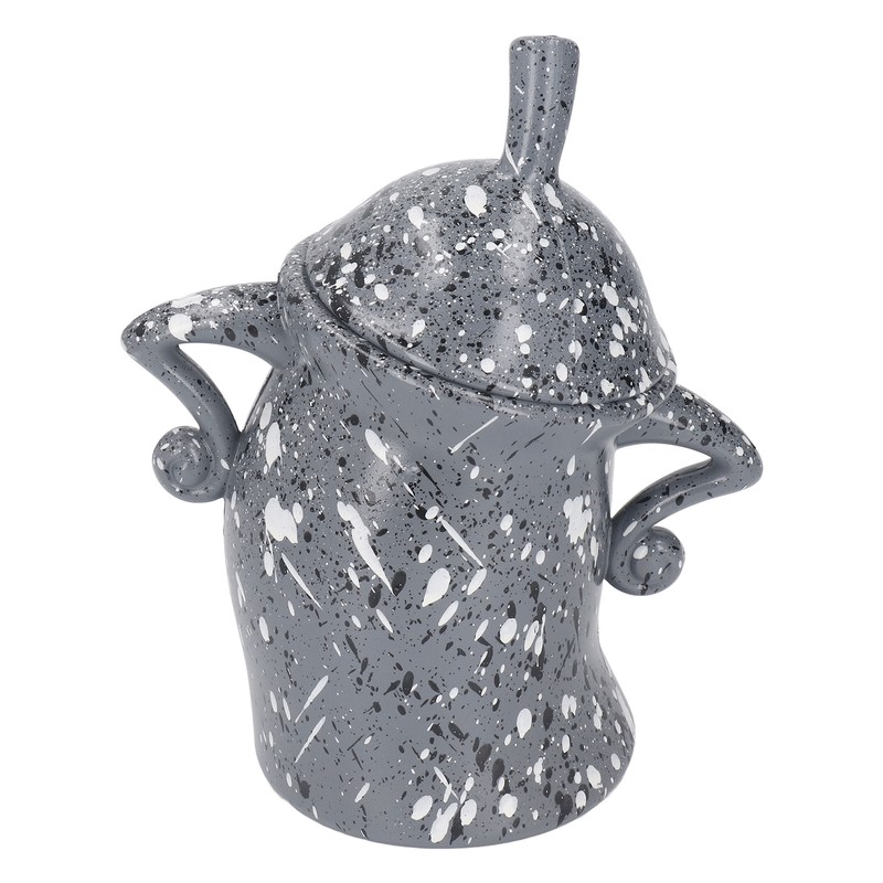 Biscuit Jar Attitude Cookie Jar with Lid Cute ABS Ample