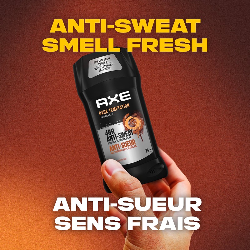 AXE Dark Temptation Antiperspirant Stick for Long Lasting Sweat Protection