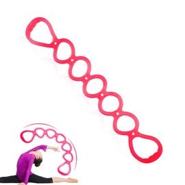 7 Ring Stretch Resistance Exercise Band,BetterJonny Workout Bands Yoga Stretching,Foot,Leg and Arm Exerciser for Home or Fitness Center Workout Walking Exercise