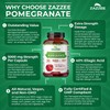 Zazzee Extra Strength Pomegranate 20:1 Extract, 5000 mg Strength, 40%