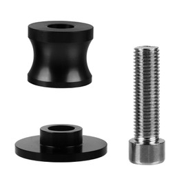 YIEBA Slider Swing, M6 CNC Aluminium Alloy Swing Arm Spool for Tenere 700 2019-2023 XTZ690 XTZ 690 2019 2020 T7 Tenere 700 Rally Edition 2022-2023 (Black)