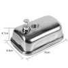 500ml Stainless Steel Pump Shower Shampoo Box Liquid Soap Lotion