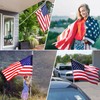 Flag Pole with American Flag - Tangle Free Flag Poles