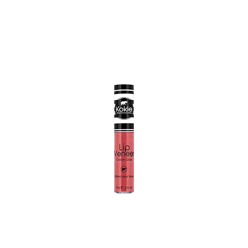 Kokie Cosmetics Lip Veneer Cream Lip Gloss, Thrilling, 0.2 Fluid